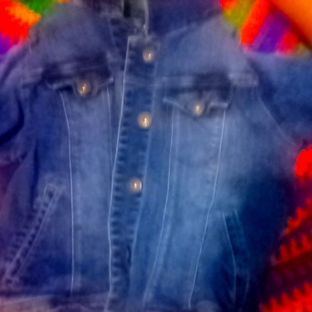 Cute cat and jack jean jacket XL (14/16)
